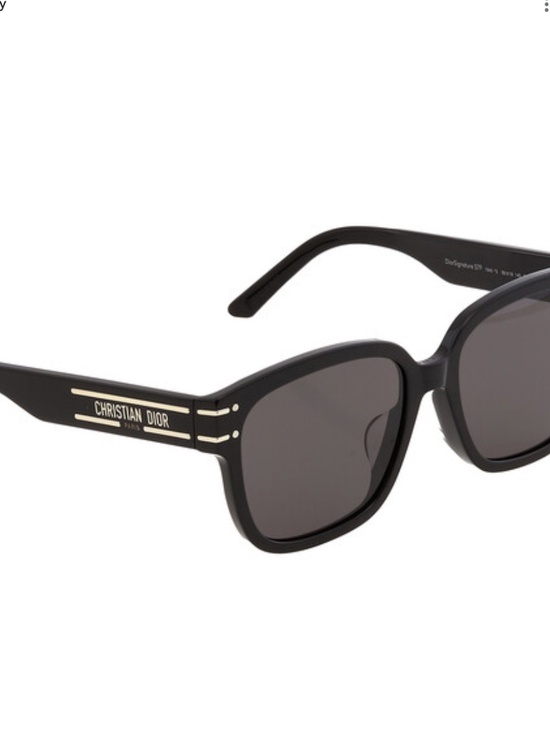 CHRISTIAN DIOR DIORSIGNATURE S7F SUNGLASSES 10A0 BLACK main image 7